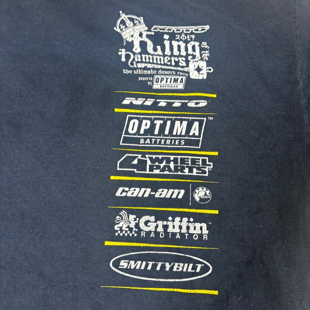 y2k style Off road racing affliction emo grunge skater style tshirt XL indie - Picture 4 of 8